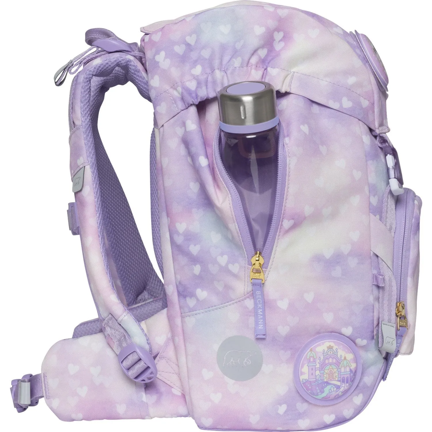 Beckmann Unicorn Princess Purple Classic School Bag