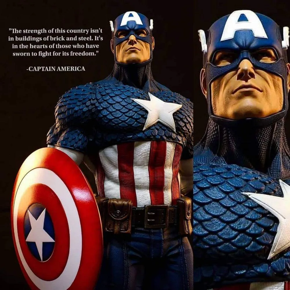 Captain America 1/3 Scale Prestige Series