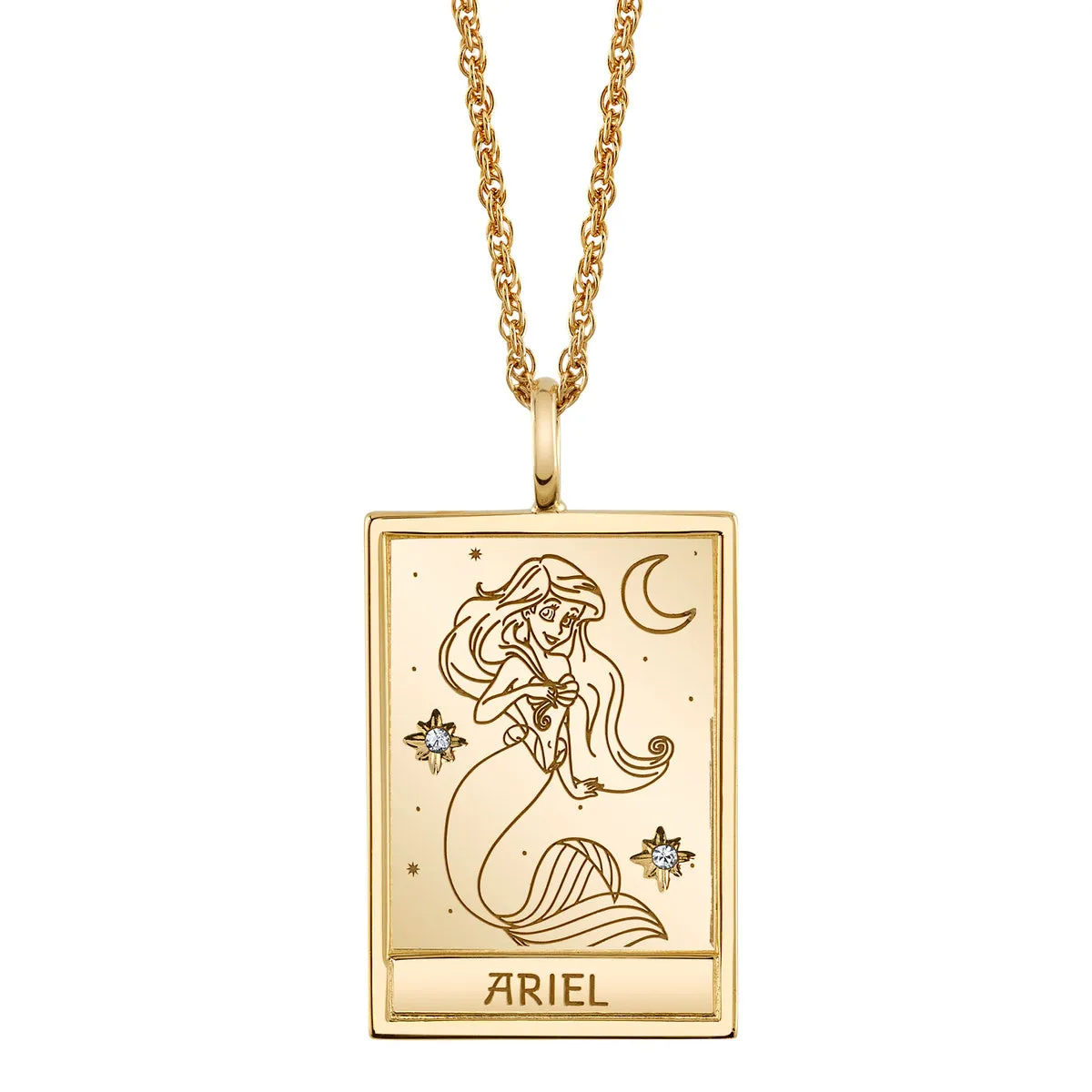 Disney X RockLove THE LITTLE MERMAID Ariel Tablet Necklace