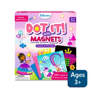 Dot It with Magnets: Unicorns & Princesses