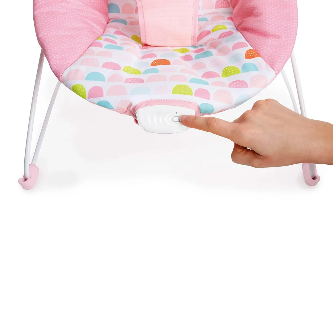 Fancy Fantasy Vibrating Baby Bouncer - Pink