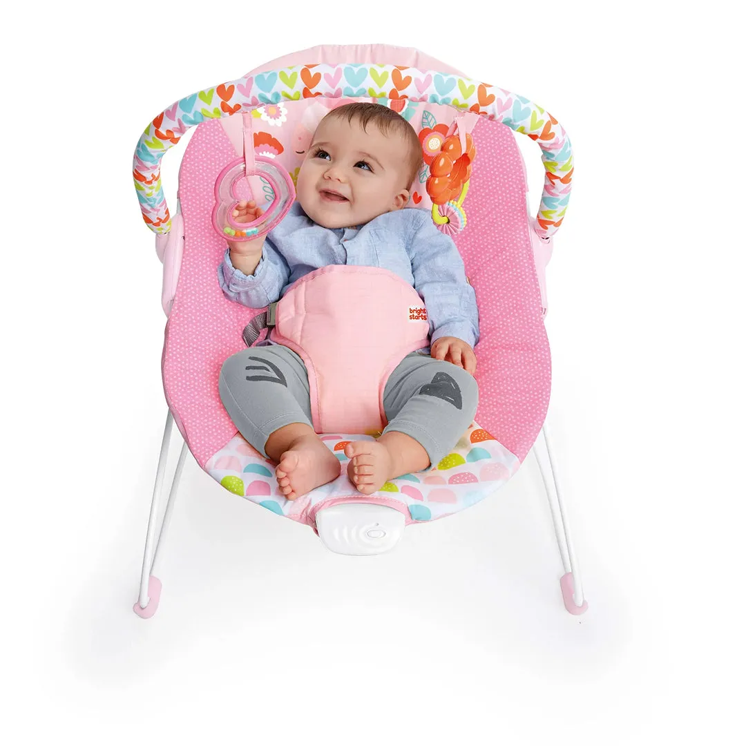 Fancy Fantasy Vibrating Baby Bouncer - Pink