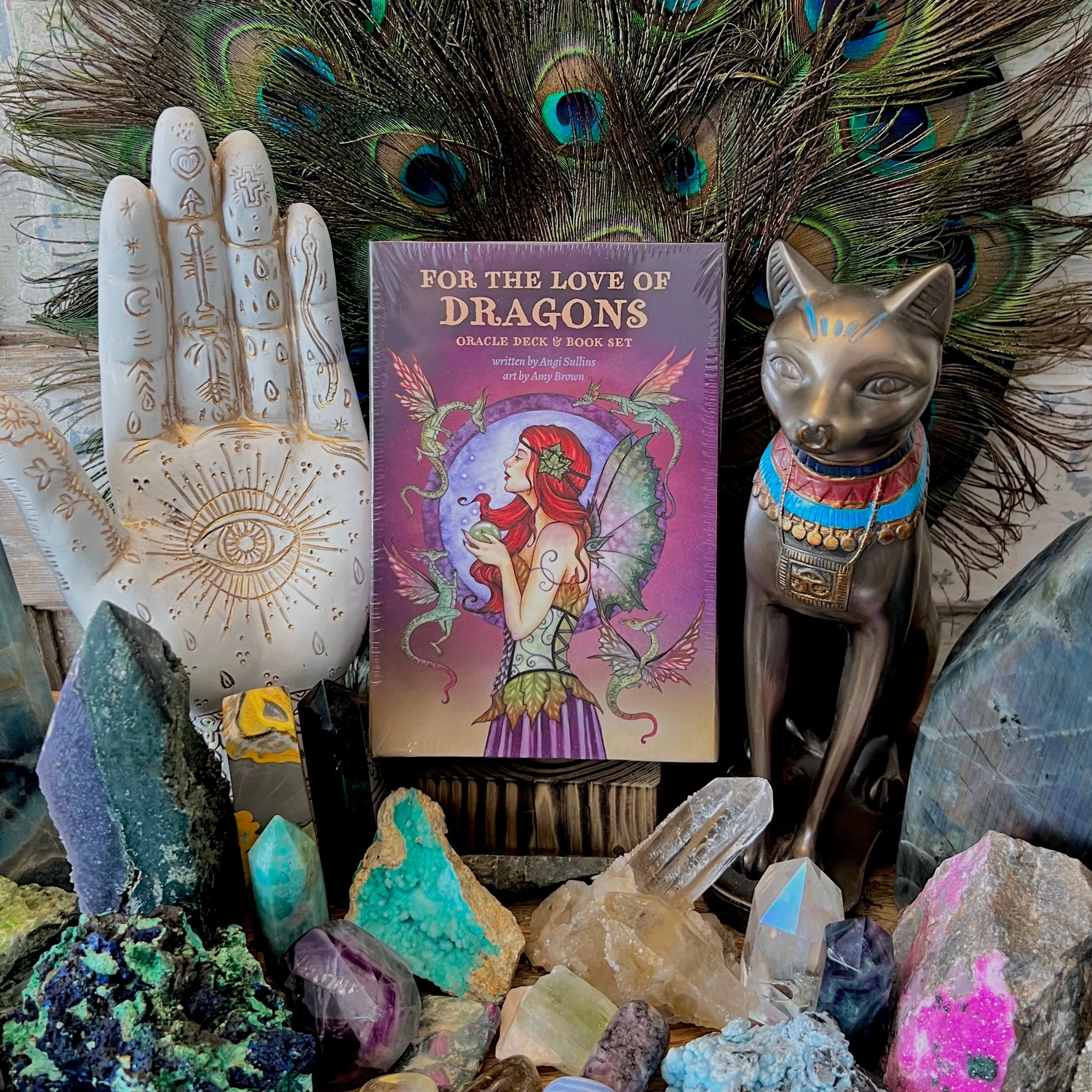 For the Love of Dragons: Oracle Deck & Book Set