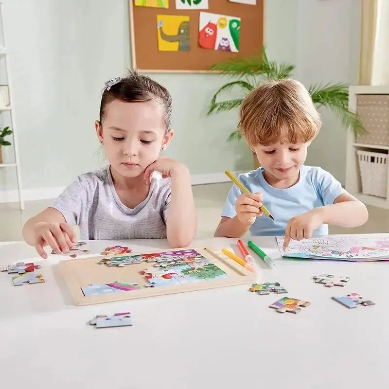 Hape Unicorn Friends Puzzle