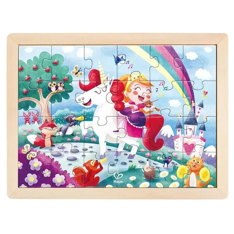 Hape Unicorn Friends Puzzle