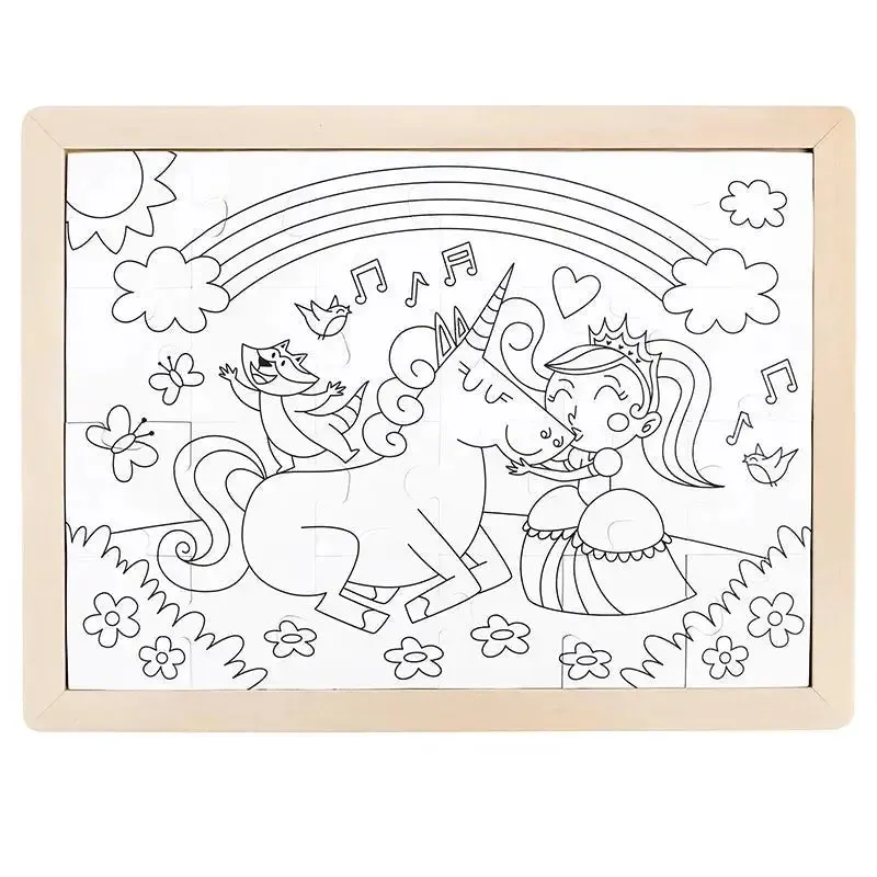 Hape Unicorn Friends Puzzle