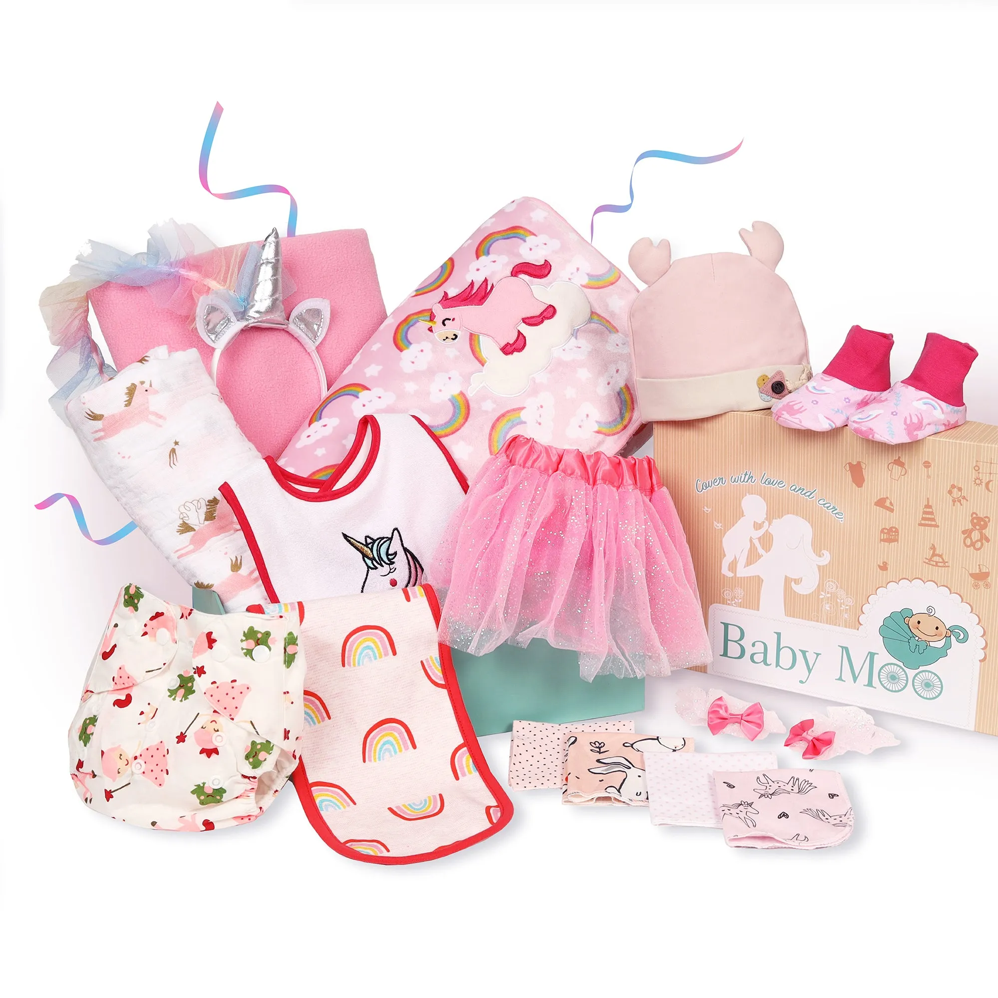 Premium Unicorn Gift Hamper for Your Princess 0-18 M