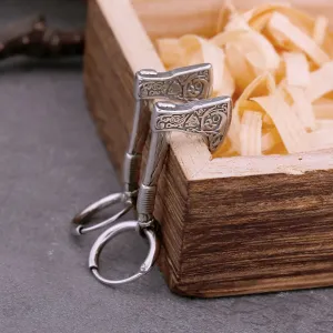 Rune Axe Viking Earrings