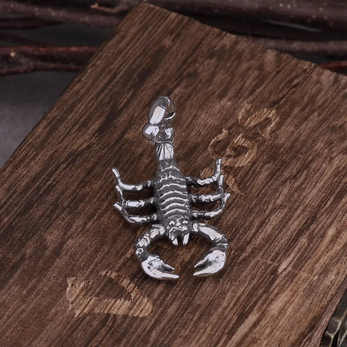 Scorpion Drop Viking Earrings