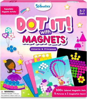 Skillmatics - Dot It with Magnets Unicorn and Princess